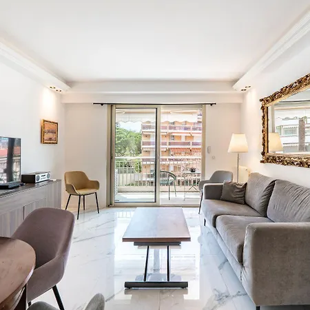 3 Pieces Palm - 2 Terrasses Cannes
